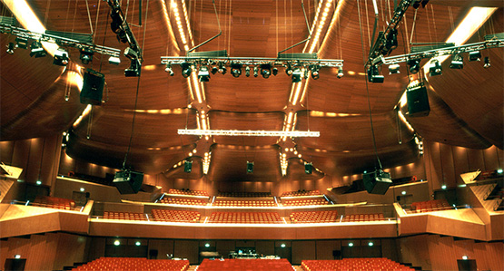 Allestimento audio - Auditorium Parco della Musica di Roma