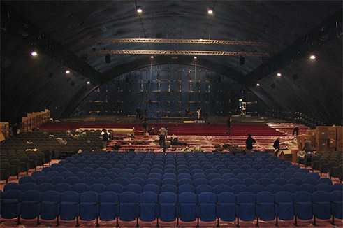 Allestimento audio - Teatro della Luna di Milano