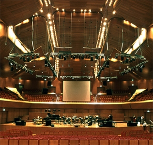 Allestimento audio - Auditorium Parco della Musica di Roma