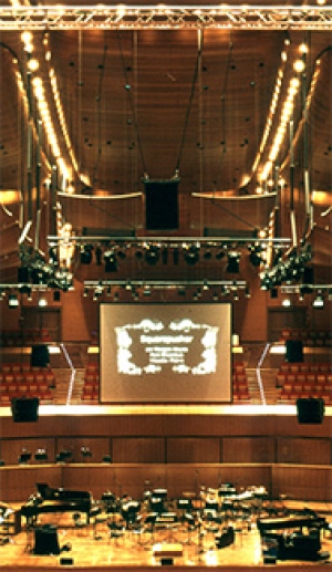 Allestimento audio - Auditorium Parco della Musica di Roma