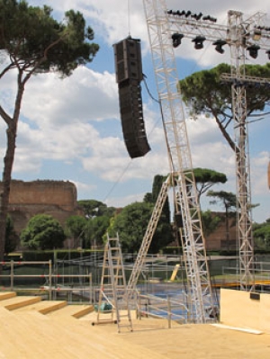 Allestimento Terme di Caracalla