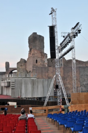 Allestimento Terme di Caracalla
