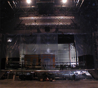 Allestimento audio - Teatro della Luna di Milano